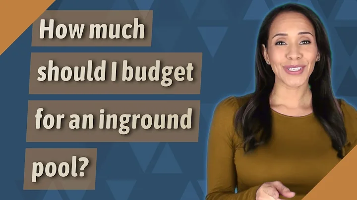 How much should I budget for an inground pool?