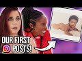 Reacting to Our Old Instagram Pictures! (embarrassing!)