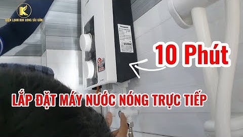 HƯỚNG DẪN LẮP MÁY NƯỚC NÓNG PANASONIC và tất cả loại máy nước nóng trực tiếp nhanh nhất và dễ làm