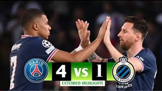 PSG All Champions League Group Stage Goals   2022 Месси