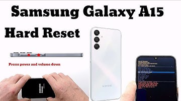 Samsung Galaxy A15: How to Factory Reset (Hard Reset)  | Samsung A15 5G Unlock Pattern Pin Password