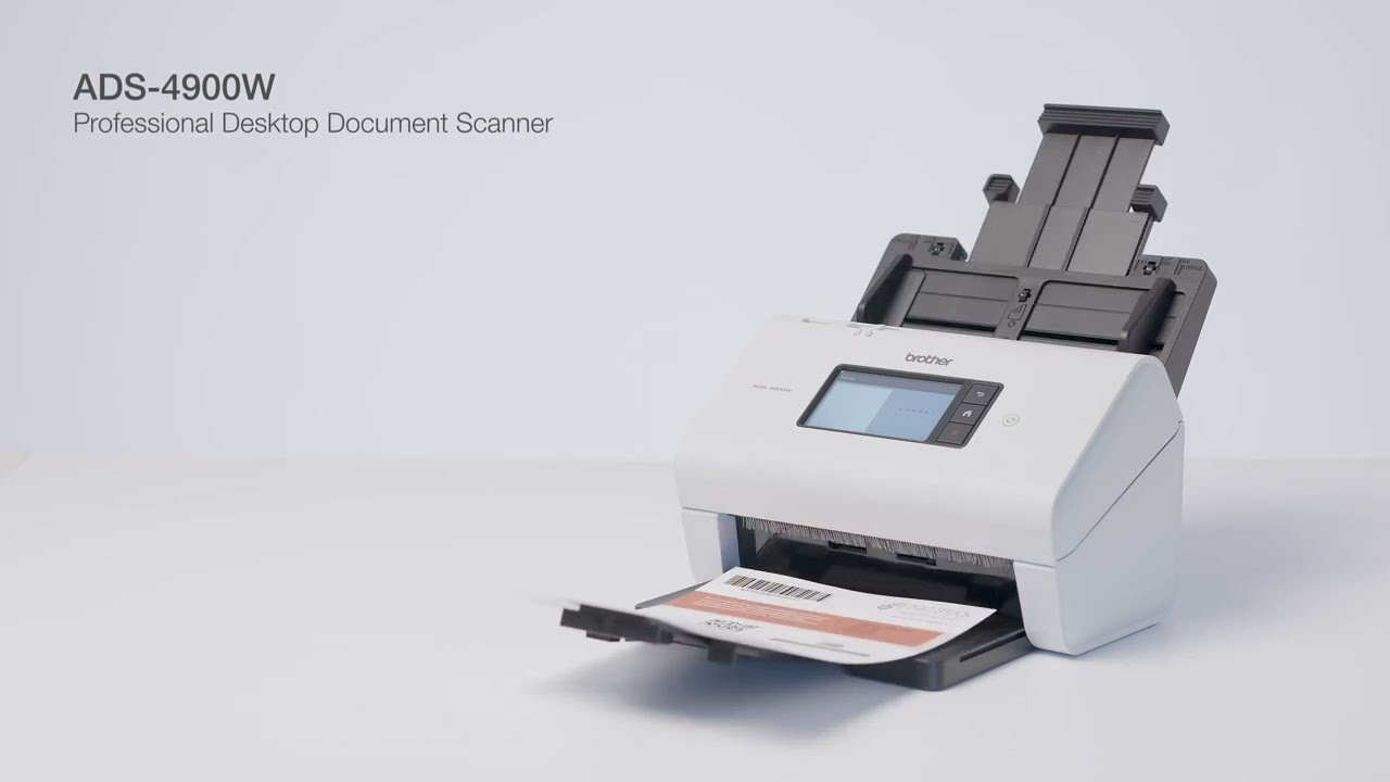 High Speed document scanner Brother ADS-4900W met ADF en WiFi