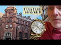 Solid Gold "Tony Soprano" Rolex Day Date visits Manchester's Historic &amp; Opulent Brown's Restaurant
