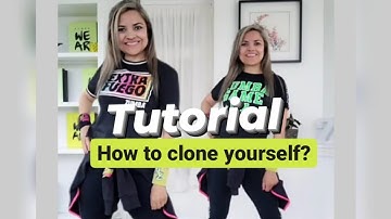 Tutorial - How to clone yourself?  Step by step Capcut App. Made by Karla Borge