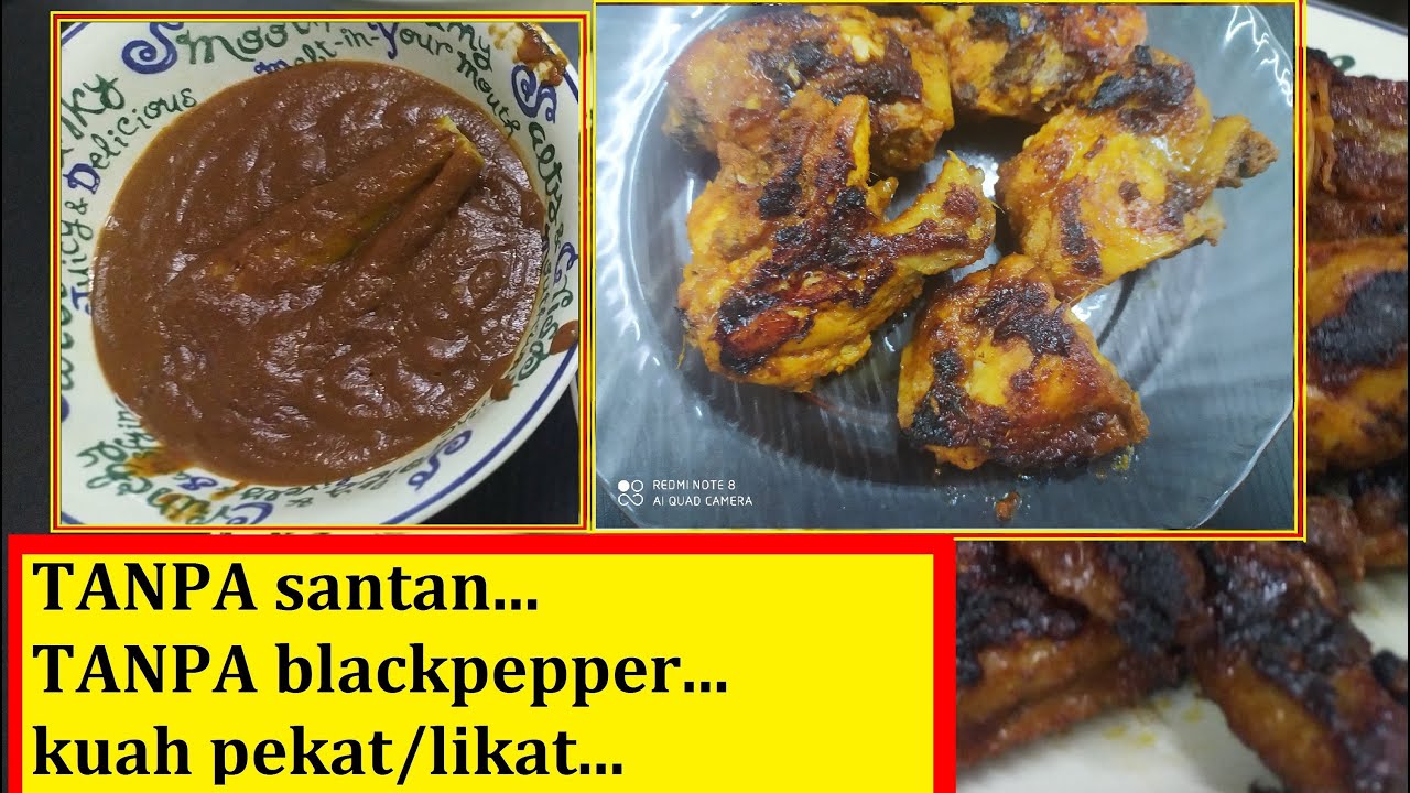 Resepi Ayam Percik 2.0 Ala Chicken Chop - YouTube