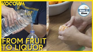 Kian84 Uses His Uneaten Fruit To Make This At Home Home Alone Ep524 Kocowa