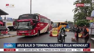 H5 Lebaran, Pemudik Terus Berdatangan Ke Terminal Kalideres