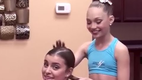 Kalani Hilliker and Maddie Ziegler - French twist - Abby Lee Dance Secrets