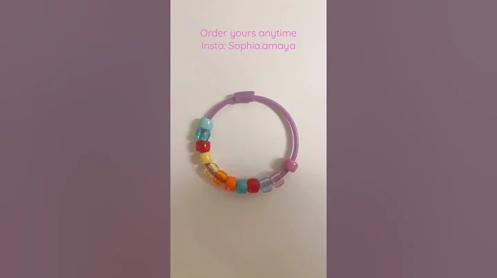 Order your custom necklaces or bracelets! Insta: S...