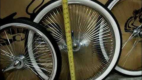 Bicycle Parts - wheel and tires size