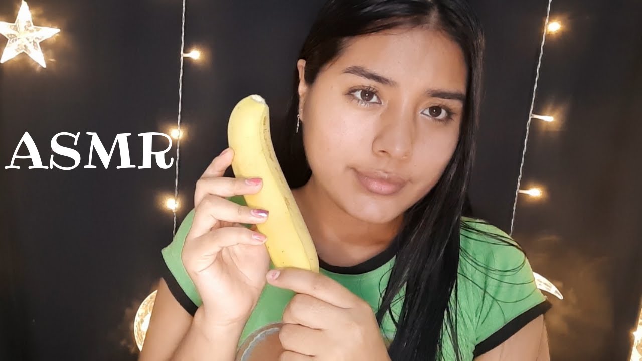 🍌asmr Comiendo Una Banana🍌 Youtube