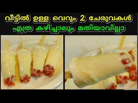 വെറും 2 ചേരുവകൾ മാത്രം മതി✅️ ഒരു കിടിലൻ (2 INGREDIENTS KULFI ) കുൽഫി ഐസ്ക്രീം 😋😋 | Malayalam