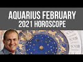 Aquarius February  Horoscope 2021