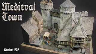 Medieval Town | Scale 1:72 Diorama