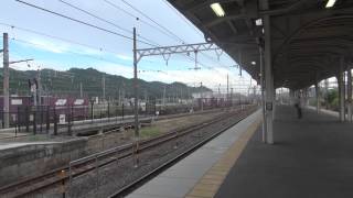 4071レ EF81-721 米原駅通過