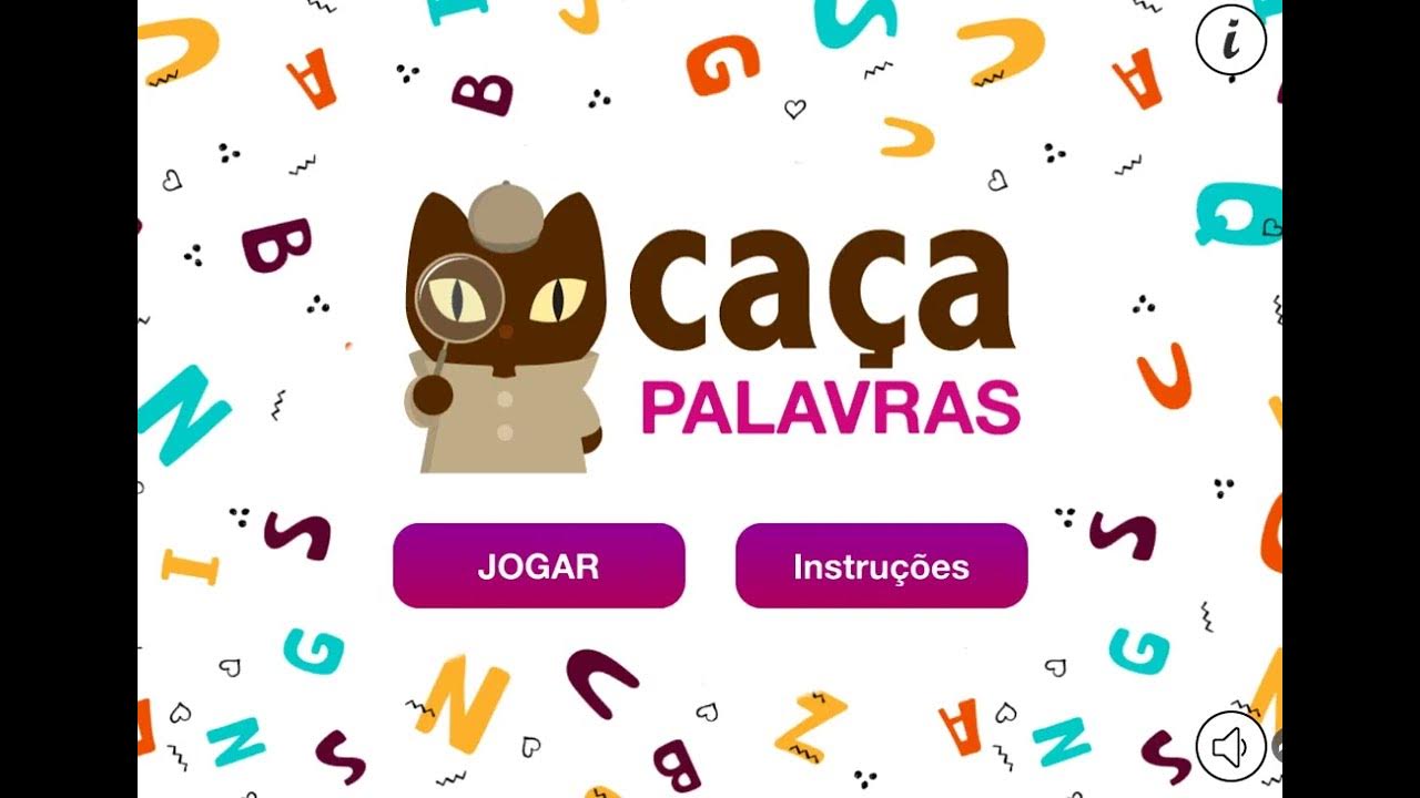 🔴[JOGOS EDUCATIVOS] Caça-palavras 