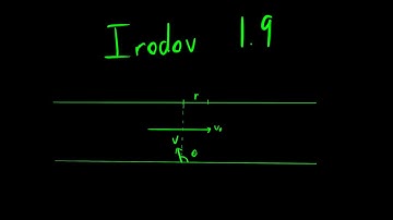 Irodov 1.9 Solution
