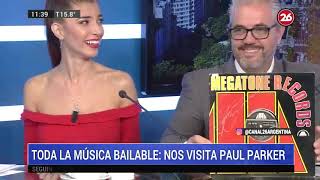 PAUL PARKER EN CANAL 26 BUENOS AIRES ARGENTINA ...07/06/2919