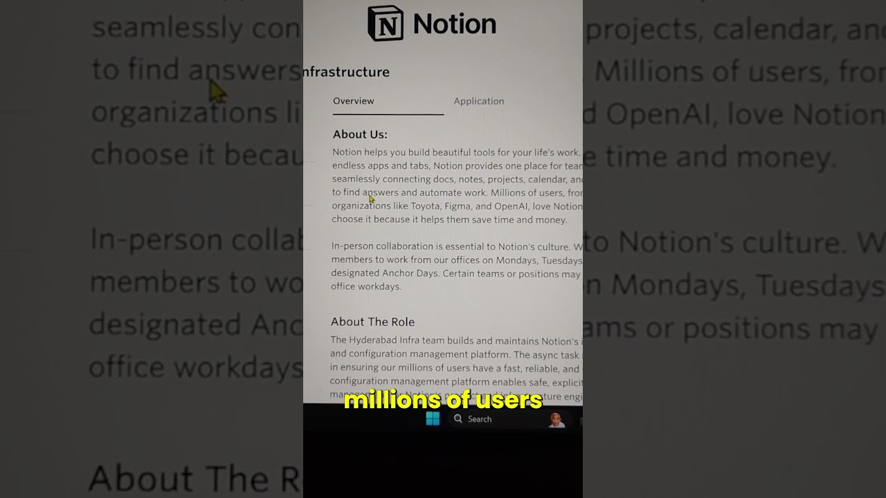 🔥Компания Notion набирает инженера-программиста по инфраструктуре | Гибридный формат | Хайдарабад...