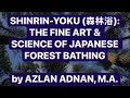 THE FINE ART AND SCIENCE OF JAPANESE FOREST BATHING