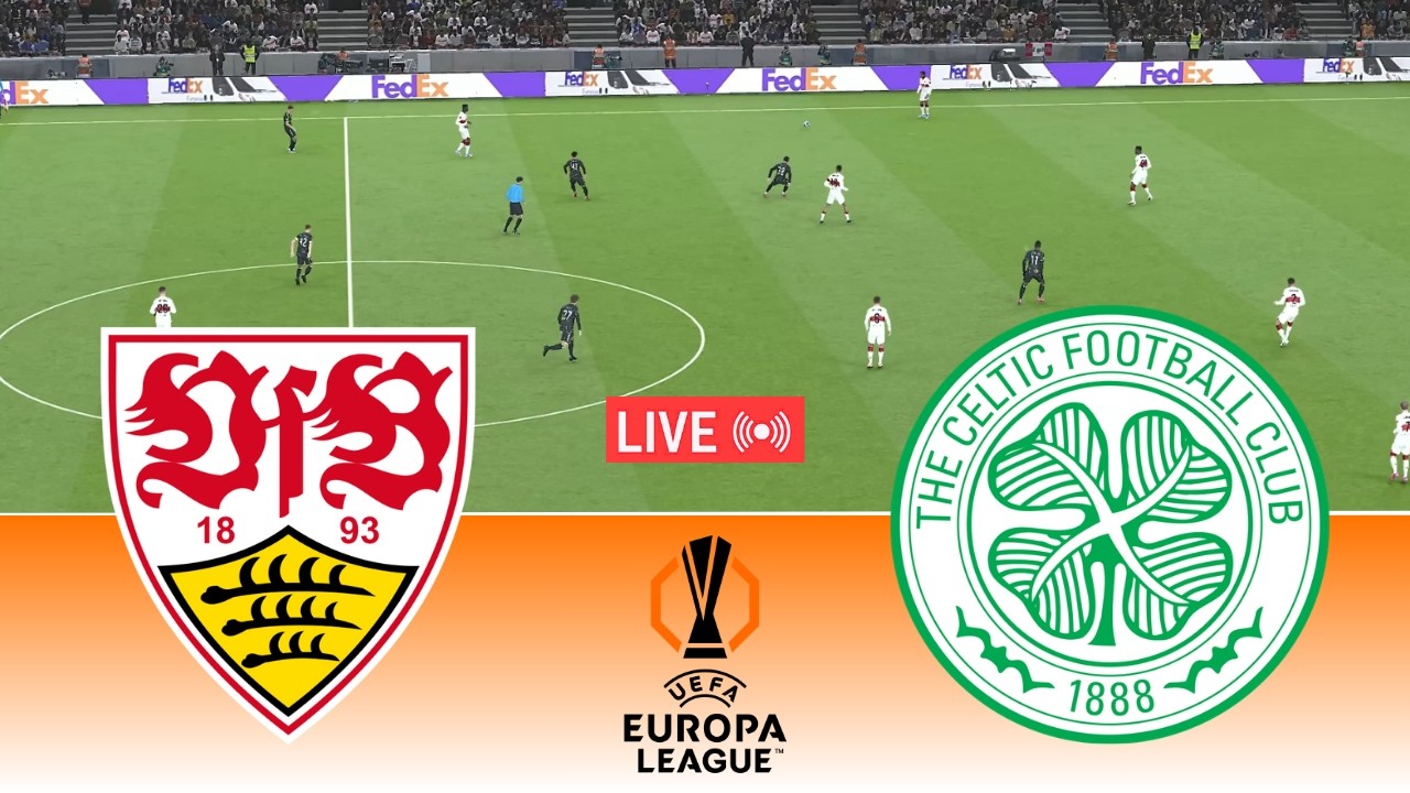 LIVE VfB Stuttgart vs Celtic | UEFA Europa League 2026 Full Match – Video Game Simulation