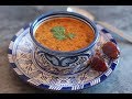 Soupe dorge et tomate