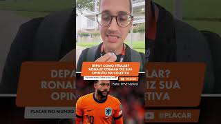 MEMPHIS NÃO SERÁ TÍTULAR NO JOGO ENTRE HOLANDA E SUÉCIA 😮