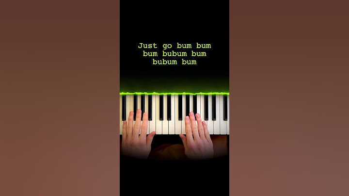 How to Play Viva La Vida by Coldplay on Piano in 55 seconds - Easy Beginner Tutorial! #pianotutorial