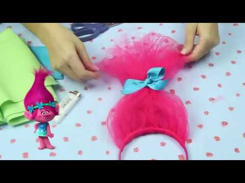 Tiara Trolls Poppy  Produto p/ Cabelos Feminino Coisas Da Tati