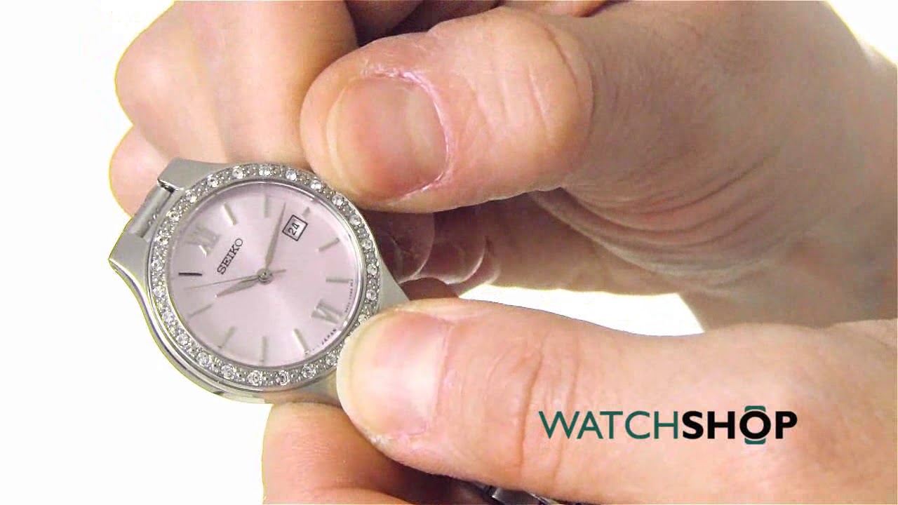 Seiko Ladies' Dress Watch (SUR765P9) - YouTube