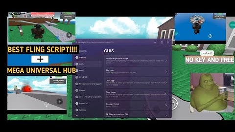 FLING SCRIPT + FE TROLLING GUI!! (BY -  SKY/jazminethecooles2001)  NO KEY