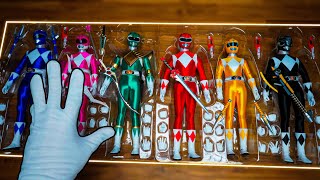 Mighty Morphin Power Rangers Threezero 1/6 Scale Action Figure Unboxing & Review