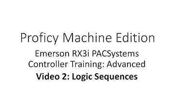 Video 2 - Logic Sequences