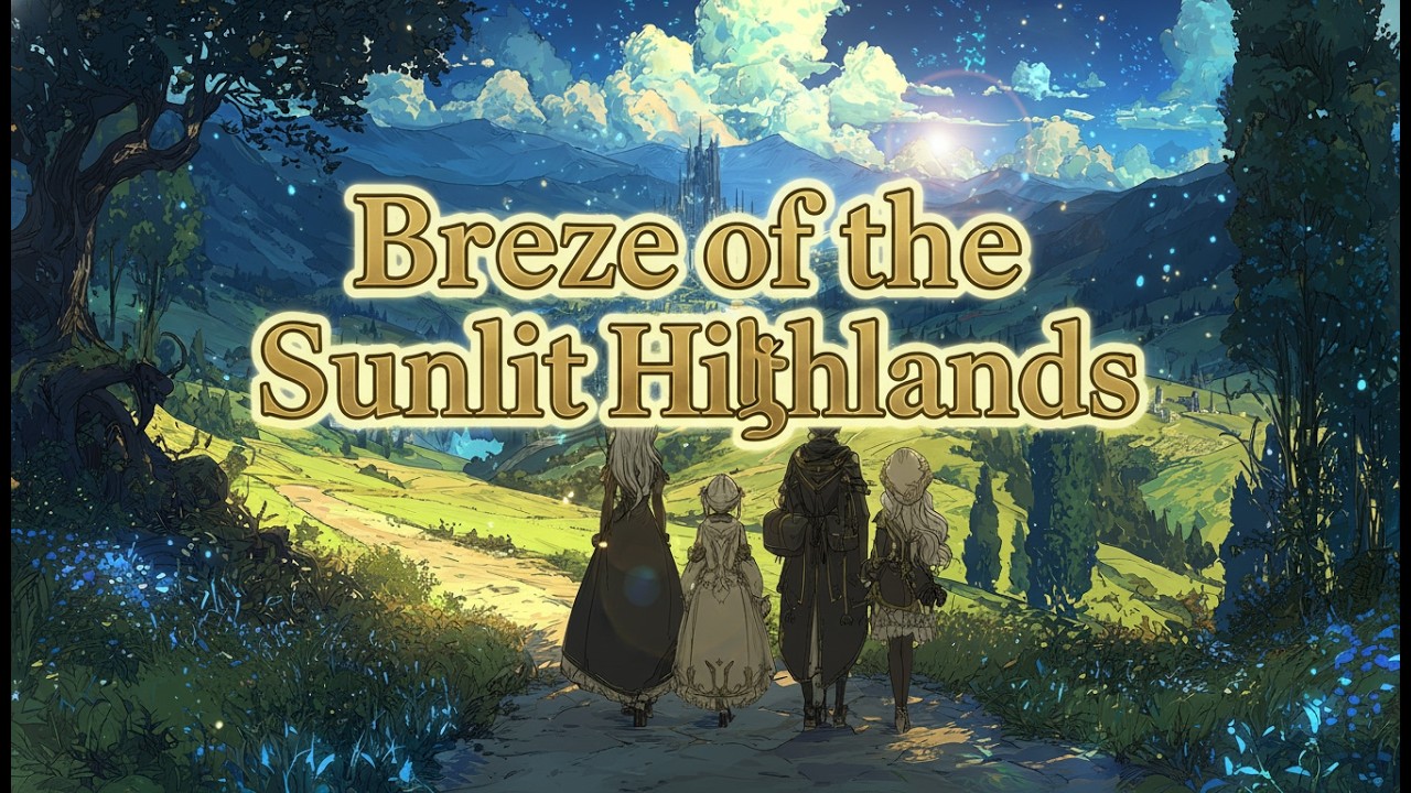 異世界ケルト】陽光咲く高地、風と歩む終わりのない旅 | Breeze of the