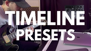 Strymon Timeline Presets