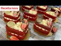 NOVIDADE PARA O FAÇA E VENDA - MINI BOLO PARA O DIA DOS NAMORADOS - COM A MELHOR MASSA DE RED VELVET