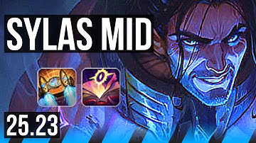 SYLAS vs MEL (MID) | Legendary | EUW Master | 25.23