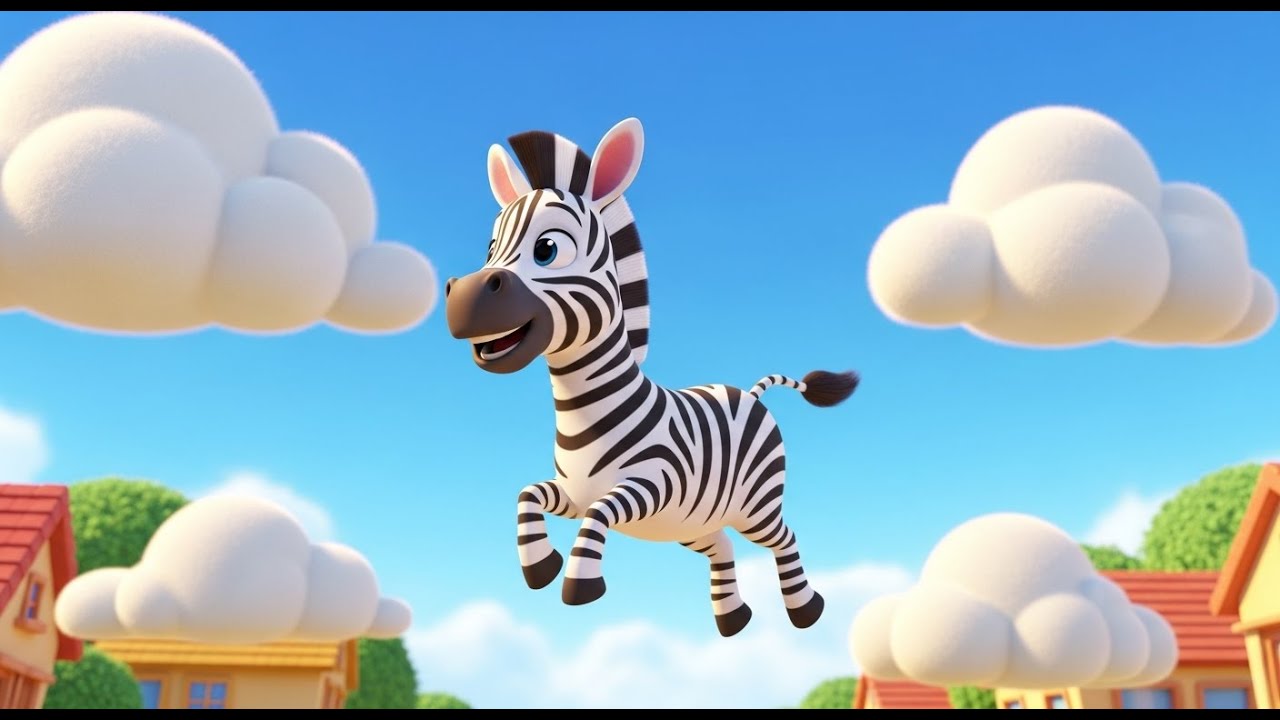 La Cebra Que Recogía Nubes | Mejores Rimas Infantiles y Canciones para ...