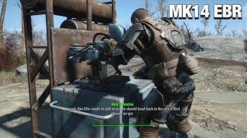 Fallout 4 - MK14 EBR and Walther P99 XBOX MODS showcase (Realistic weapons)