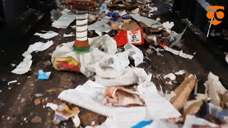 Bollegraaf RoBB (Robotic Sorter) Sorting Plastics From Mixed Paper Stream