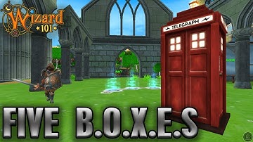 Wizard101 | FIVE B.O.X.E.S | Avalon
