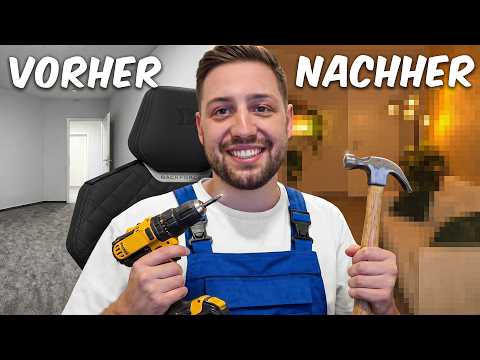 Ich RICHTE meinen NEUEN STREAMING RAUM ein! (Ich bin kein Handwerker)