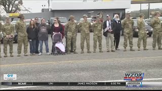 Body of one sailor shot and killed at NAS Pensacola Florida last week is back home.