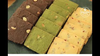 Assorted Shortbread Cookies Recipe So EASY & Delicious | ONLY 3 main ingredients