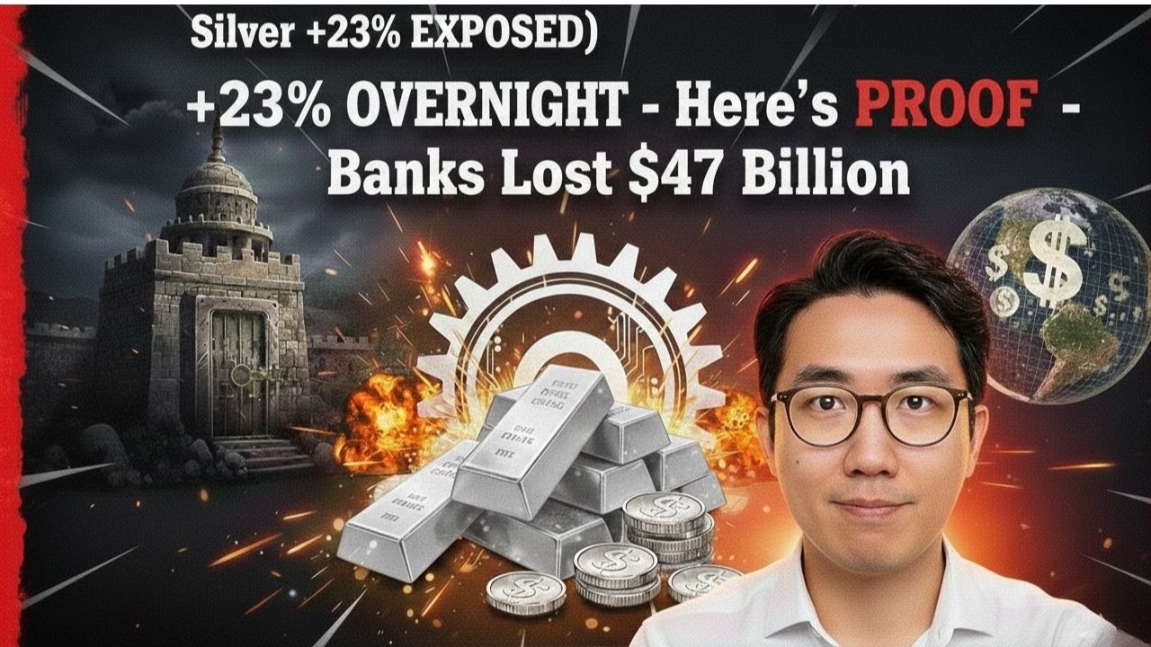 Silver+23% OVERNIGHT   Here's PROOF Banks Lost $