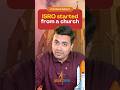ISRO was started in a Church! | #shorts