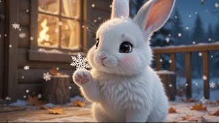 Cozy Winter Asmr A Little Rabbits Peaceful Life In The Snow
