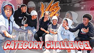 THE CATEGORY CHALLENGE FT THE MANDEM EP2!