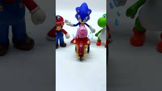 Unboxing & Reviewing: Peppapig | Super Mario Bros and Sonic toys Fun Video #mario #peppapig