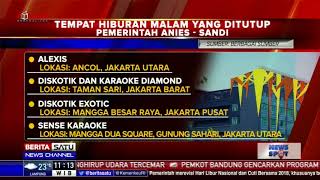 Daftar Tempat Hiburan Malam di Jakarta yang Ditutup